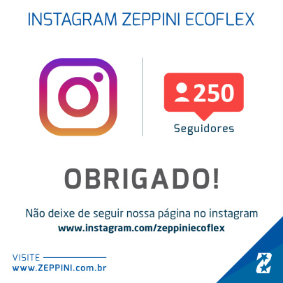 08032019 - Zeppini alcança a marca de 200 seguidores no Instagram