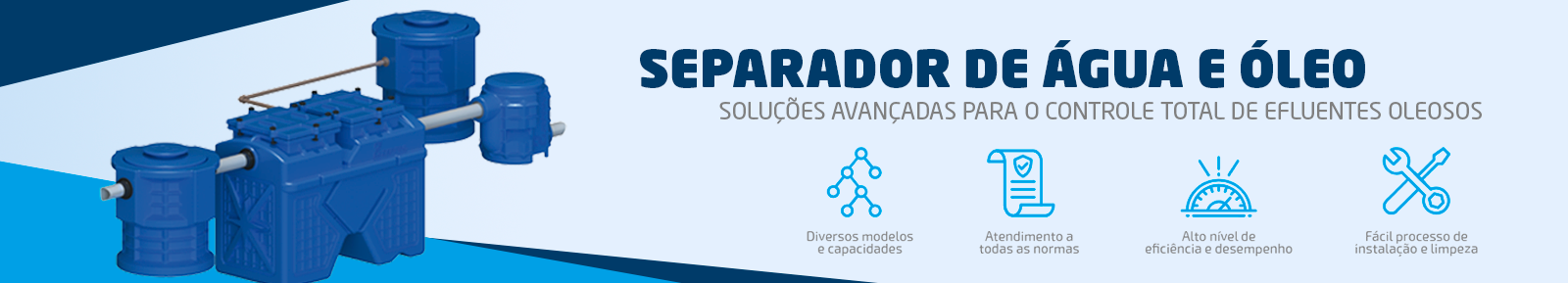 Banner ZE - Sep Água e Óleo